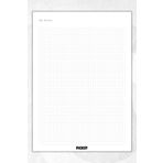Ficksy A5 Kareli Bloknot Defter - 50 Yaprak - Memopad - Notepad - Not Defteri - Not Kağıdı
