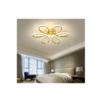 Fico Home Modern Plafonyer Tavan Led Avize Massano Ledli Avize Eskitme Gold