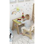 Fida Montessori Ahşap Oyun & Aktivite Masası - Çocuk Eğitim ve Oyun Alanı