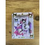 Fidan Kuromi Sanrio Kalemli Mini Defter Hatıra Defteri Not Defteri - Mor - Lila