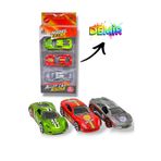 Fidan oyuncak 3'lü Metal Spor Araba Seti – Die-Cast Yarış Modeli