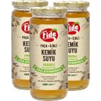 Fide Paça + İlikli Kemik Suyu Jöle Kıvamında Sebze 480 ml x 3 Adet