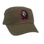 Fidel Castro Che Model Gabardin Pamuk Kumaş Kastro Şapka (Haki)