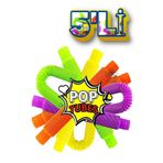 Fidget 5 Adet Stres Giderici Popit Pop Tubes Oyuncak