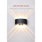 FIDUCIA Gün Işığı LED Aplik 10W İç Dış Mekan Duvar Aydınlatma 220 Volt