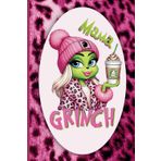 Fierce Mama Grinch Journal: | "6 x 9" | 120 Pages: Hot Pink Cheetah Print Mama Notebook: Bookish Gift For Friends and Family