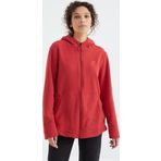 Fiesta Kapüşonlu Fermuarlı Rahat Form Kadın Polar Sweatshirt - 97233