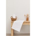 Fiesta Soft Kadife Etamin Beyaz 50x90 cm 2'li El Havlusu