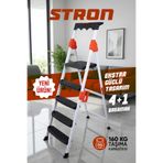 Fiesta Stron 4+1 EXTRA GÜÇLÜ ÖZEL TASARIM Geniş Basamaklı Merdiven