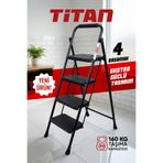 Fiesta Titan 4 Basamak EXTRA GÜÇLÜ ÖZEL TASARIM Geniş Basamaklı Merdiven