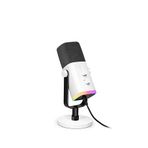 Fifine Am8 Usb/xlr Dinamik Rgb Beyaz Stüdyo Mikrofonu