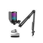 Fifine Ampligame A6t Rgb Usb Siyah Mikrofon Seti