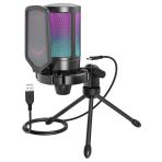 Fifine Ampligame A6v Rgb Usb Gaming Mikrofon