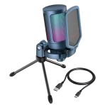 Fifine Ampligame A6vb Rgb Usb Mavi Gaming Mikrofon