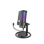 Fifine Ampligame A8 Usb Rgb Mikrofon - Siyah