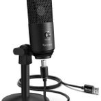 Fifine K670B USB Mikrofon Yayıncı Gamer Youtuber Bilgisayar Siyah Podcast Mikrofonu