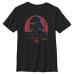 Fifth Sun STAR WARS Jedi: Fallen Order Red Erkek Çocuk Katı Bisiklet Yaka Tişört, Black, S
