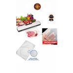 figanlar ambalaj 25 Adet Küçük Boy Ev Tipi Tırtıklı (Gofrajlı) Vakum Makinesi Poşeti/Torbası 15x20cm