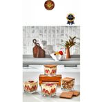 figanlar ambalaj premium 9x9 Battal Boy Cam 6adet Kare Magnolia Dondurmalık Seti - battay boy