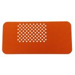 FIGIZA Keçe Masa Üstü Mouse Pad ve Bilgisayar Düzenleyici 70x32 cm – Antibakteriyel Mat, Doğal Keçe Mat, Masa Koruyucu Altlık, Ofis ve Ev için Minimalist Tasarım (turuncu)