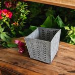 FIGIZA Keçe Saklama Kutusu – Gri Renk, 16x16x16 cm Dekoratif Organizer Sepet, 3 mm Kalınlıkta, Çok Amaçlı Tekli Kutu