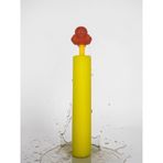 Figürlü Köpük Su Pompası Oyuncağı (45 cm) - Ahtapot - Turuncu tgc066