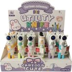 Figürlü Maket Bıçağı Falçata 3'lü Set - Astronot Figürlü