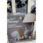 Figürlü Masa Lambası Açık Yeşil