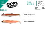 Fiiish Black Minnow BM140/4 2X+1 Combo Deep Silikon Yem