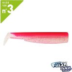 Fiiish BM120/3 BM351 3 Adet Gövde Rose Fluo Silikon Yem