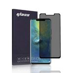 FiiMoo Huawei Mate 20 Pro ile uyumlu Privacy kırılmaz cam koruyucu folyo, [3D tam kaplama] [kılıf dostu], gizlilik kırılmaz cam Anti-Spy ekran koruyucu cam Mate 20 Pro için