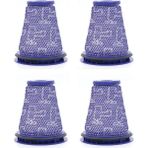 Fiioi Dyson Big Ball CY18 CY22 CY23 CY24 CY25 DY75 DY77 DY78 Elektrikli Süpürge Ön Filtre Değişimi Için 4 Adet Hepa Filtre (Yurt Dışından) - 1 Adet