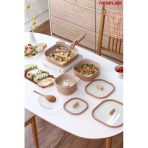 Fika Comfort Terracota Tencere Ve Tava Seti 10 Parça