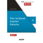 Fikir ve Sanat Eserleri Kanunu Cep Kitabı 27. Baskı