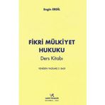 Fikri Mülkiyet Hukuku Ders Kitabı