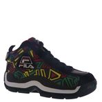 Fila Boy's Grant Hill 2 (Big Kid) Black/Jelly Bean/Lemon Tonic 4 Big Kid M