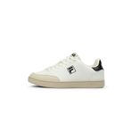 FILA Courtbay erkek spor ayakkabısı, Marshmallow Black, 45 EU