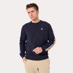 Fila Erkek Bisiklet Yaka Sweatshirt Braid Detail TM411156