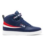 Fila Erkek Vulc 13 Repeat Logo Spor Ayakkabı, Fila Lacivert/Fila Kırmızı/Beyaz, 45 EU