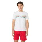 Fila FAM1221.10001 Padule Regular Logo Graphic Erkek Spor Tişört
