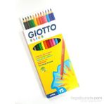Fila Giotto 12 Renk Kuru Boya Kalemi