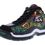 Fila Grant Hill 2 Erkek Spor Ayakkabısı, Siyah/Jellybean/Limon, 41 EU