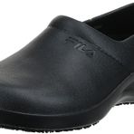 Fila Kadın Galvaniz Sr Man-Made, Kauçuk Slip On Ayakkabı Siyah - Siyah 5 B(M) ABD, Siyah- Siyah- Siyah, 8 B(M) US