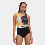 Fila Kadın Mayo Allover Print Onepiece LW411143