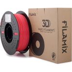 Filamix Pla+ Rose Red (Gül Pembesi) Filament 1.75MM - Plastik Makara - 1 kg