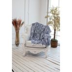 Filda Store Kavak Ağacı Lifinden El Dokuması Midye Desen, Jakarlı, Premium Kalite, Peştemal, Plaj Havlusu, Pareo - 100 x 180 cm - Gri