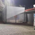 File Ambalaj %95'Lik Gri - Gümüş Gölgelik File - 1.5X7 Metre - Branda - Çit Filesi - Şeritli Halkalı