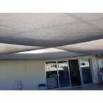 File Ambalaj %95'Lik Gri (Gümüş) Gölgelik File - 5X30 Metre - Branda - Çit Filesi