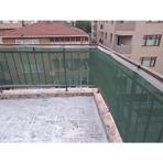File Ambalaj Yüzde 55'Lik Yeşil Gölgelik File - 5X7 Metre - Branda - Çit Filesi - Şeritli Halkalı