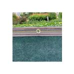 Filexus %95'lik Gölgelik-Bahçe Çit Filesi-Şeritli Halkalı - Koyu Yeşil - 4m X 8m